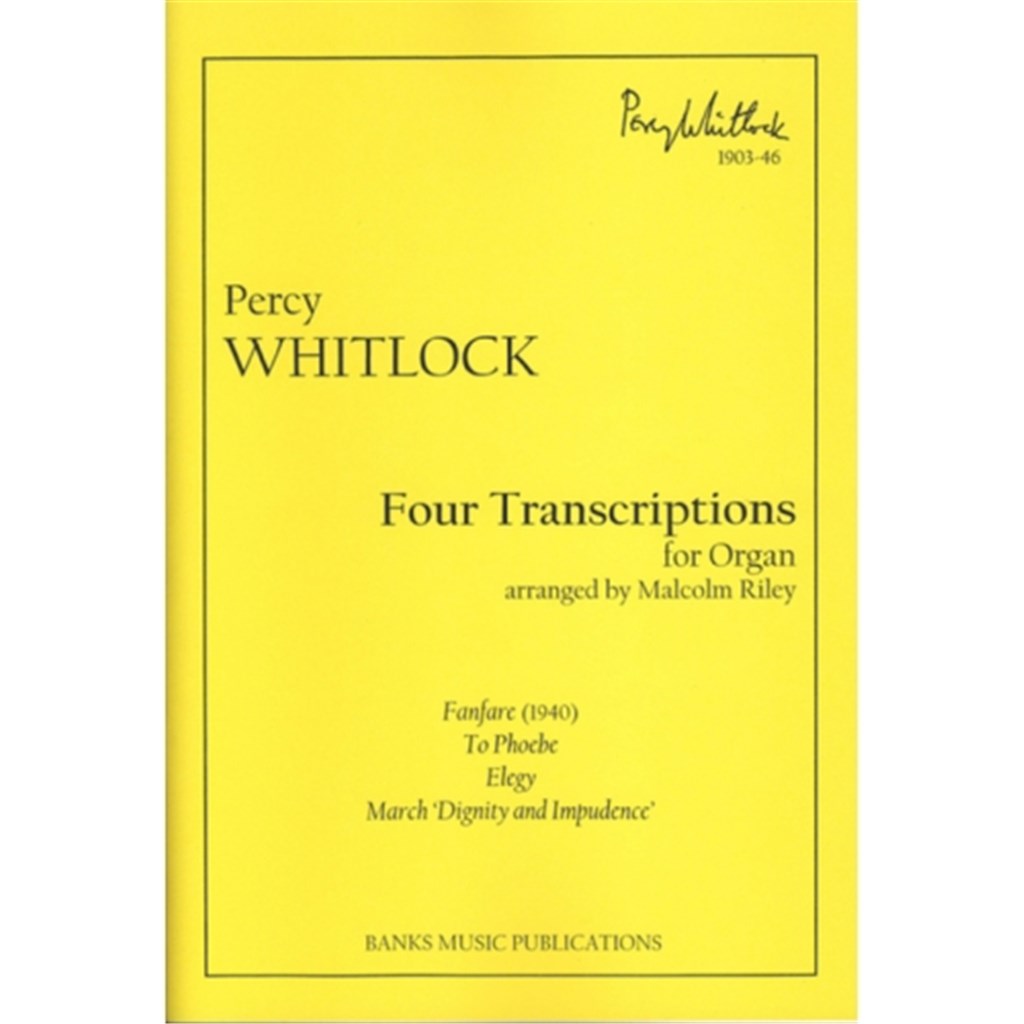 Four Transcriptions For Organ